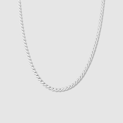 Leher 925 Silver Fine Twist Chain