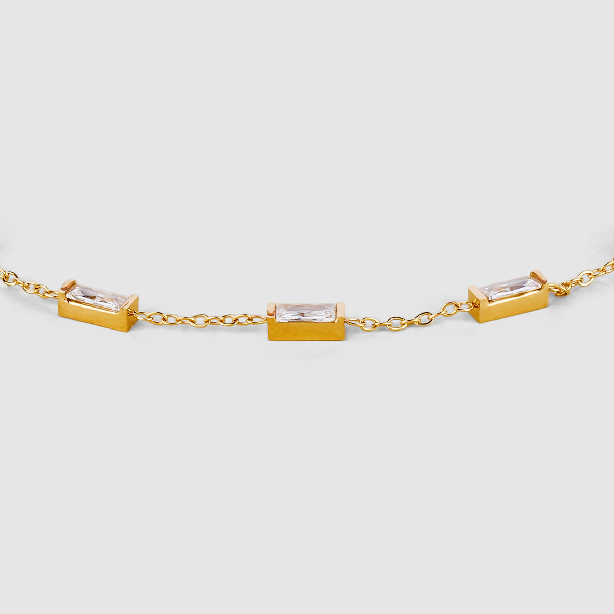 Baguette Stone Bracelet
