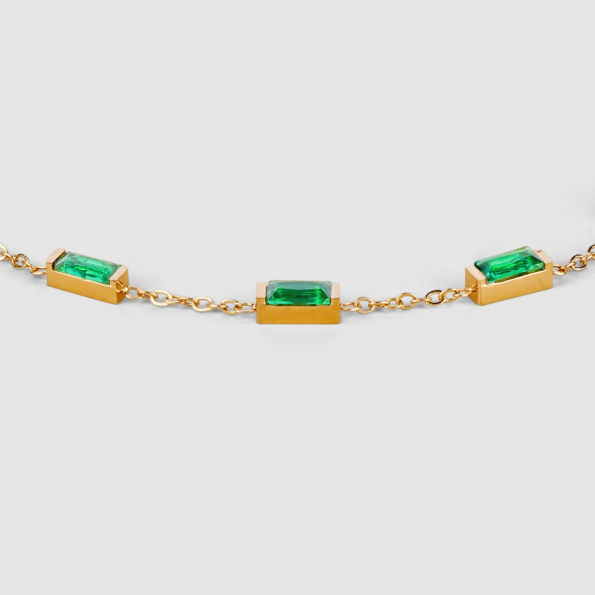 Baguette Stone Bracelet