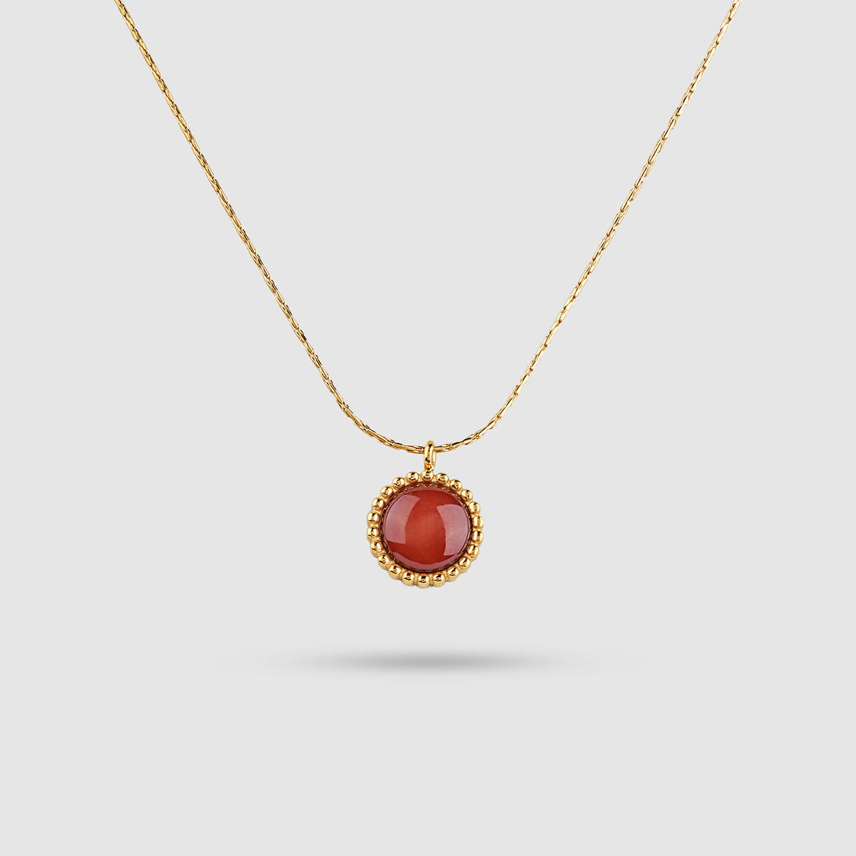 Beaded Halo Necklace