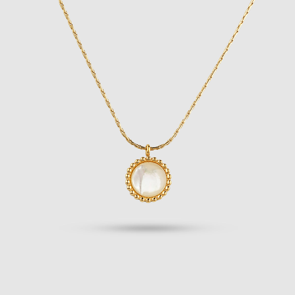 Beaded Halo Necklace
