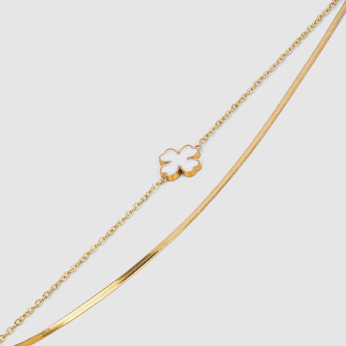 Clover Charm Bracelet