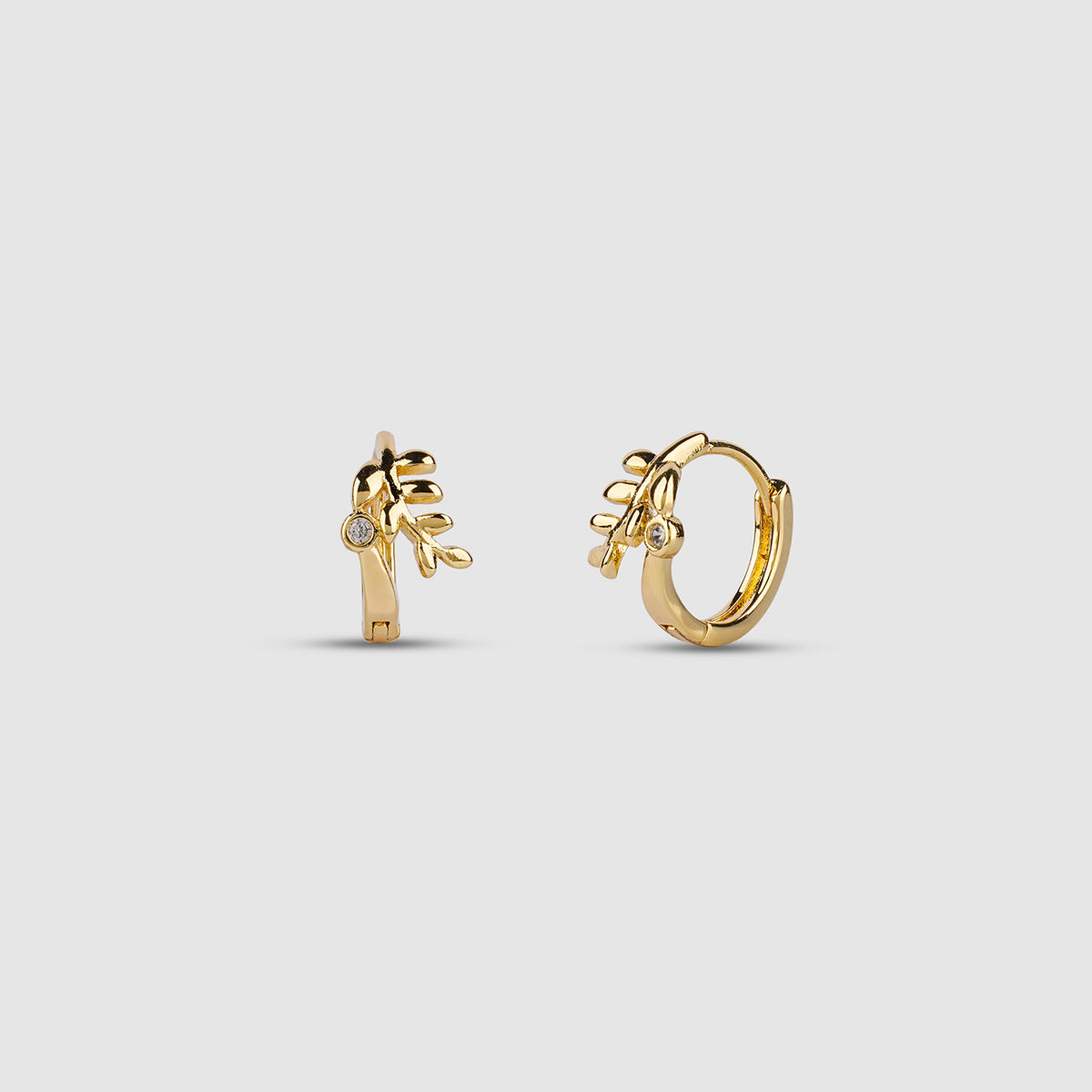 Leaf Climber Earrings