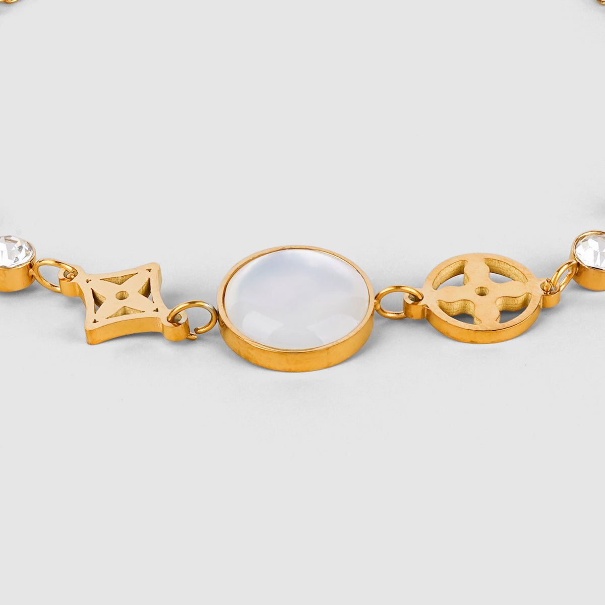 Monogram Stone Bracelet