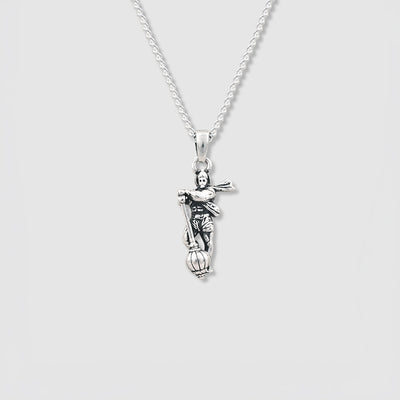 Hanuman Ji Small 925 Silver Pendant