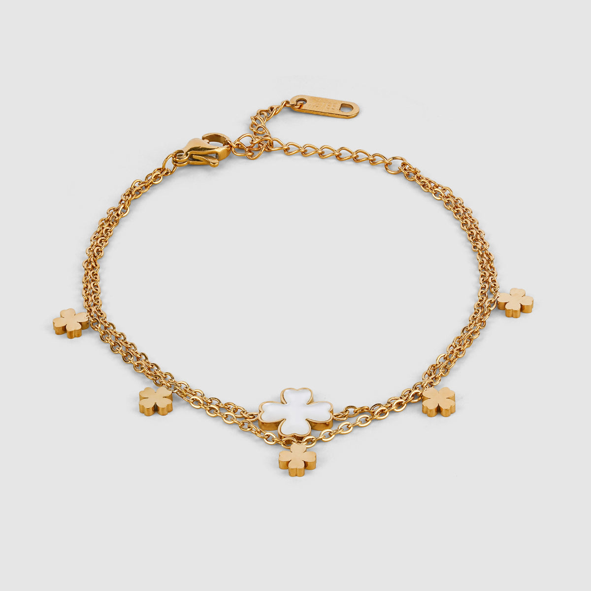 Clover Two Layer Bracelet
