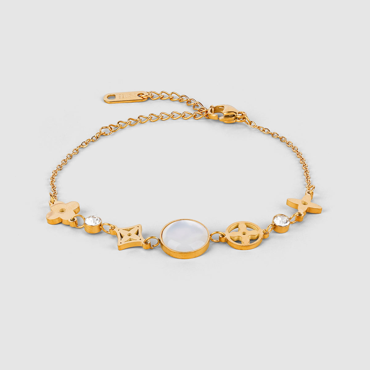Monogram Stone Bracelet