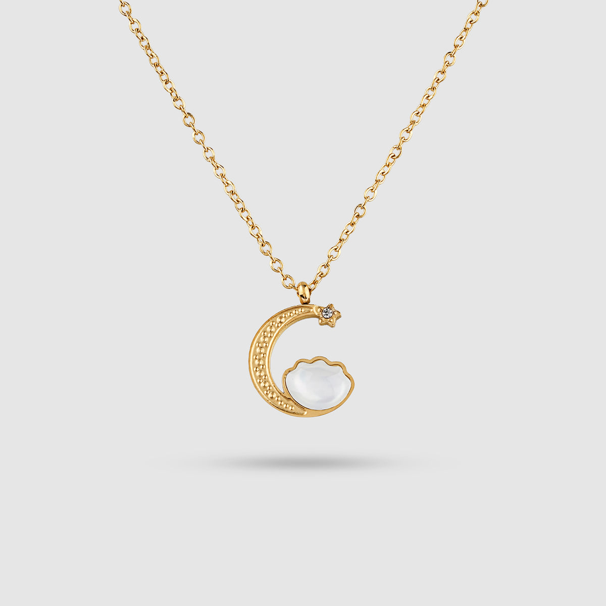 Moon & Star Necklace