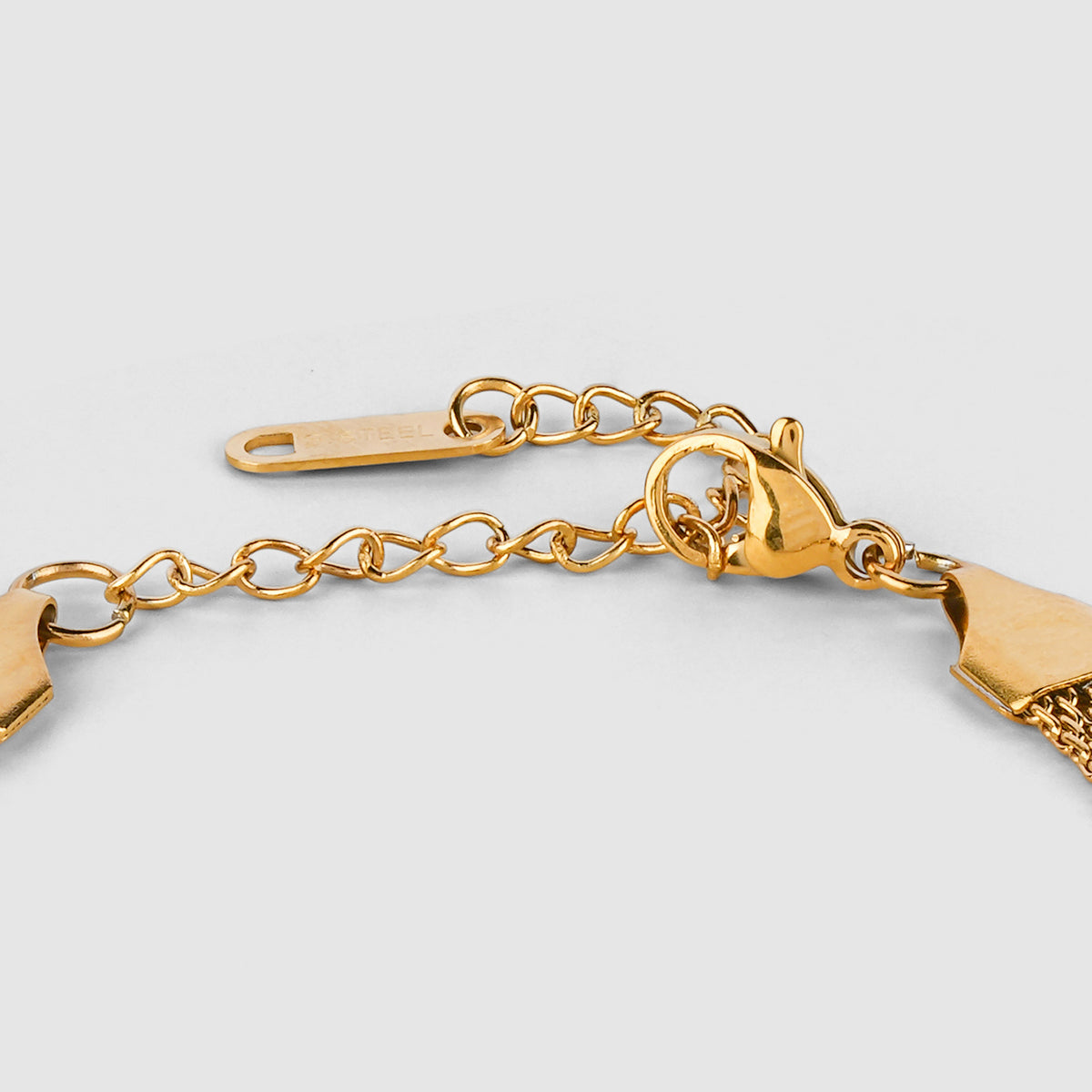 Roman Numeral Mesh Bracelet