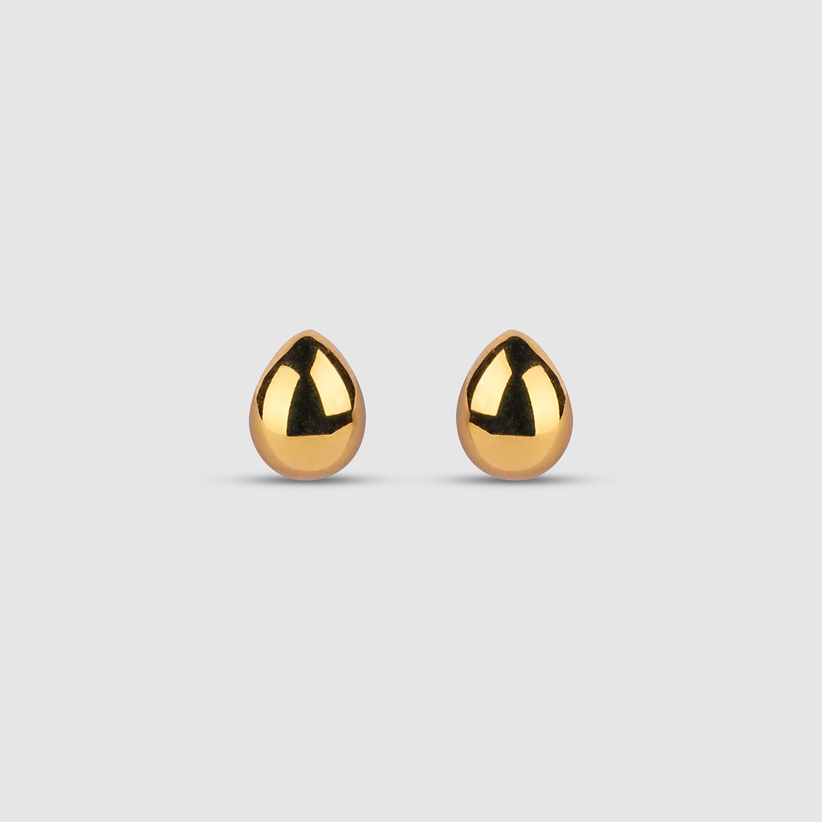 Teardrop Stud Earrings