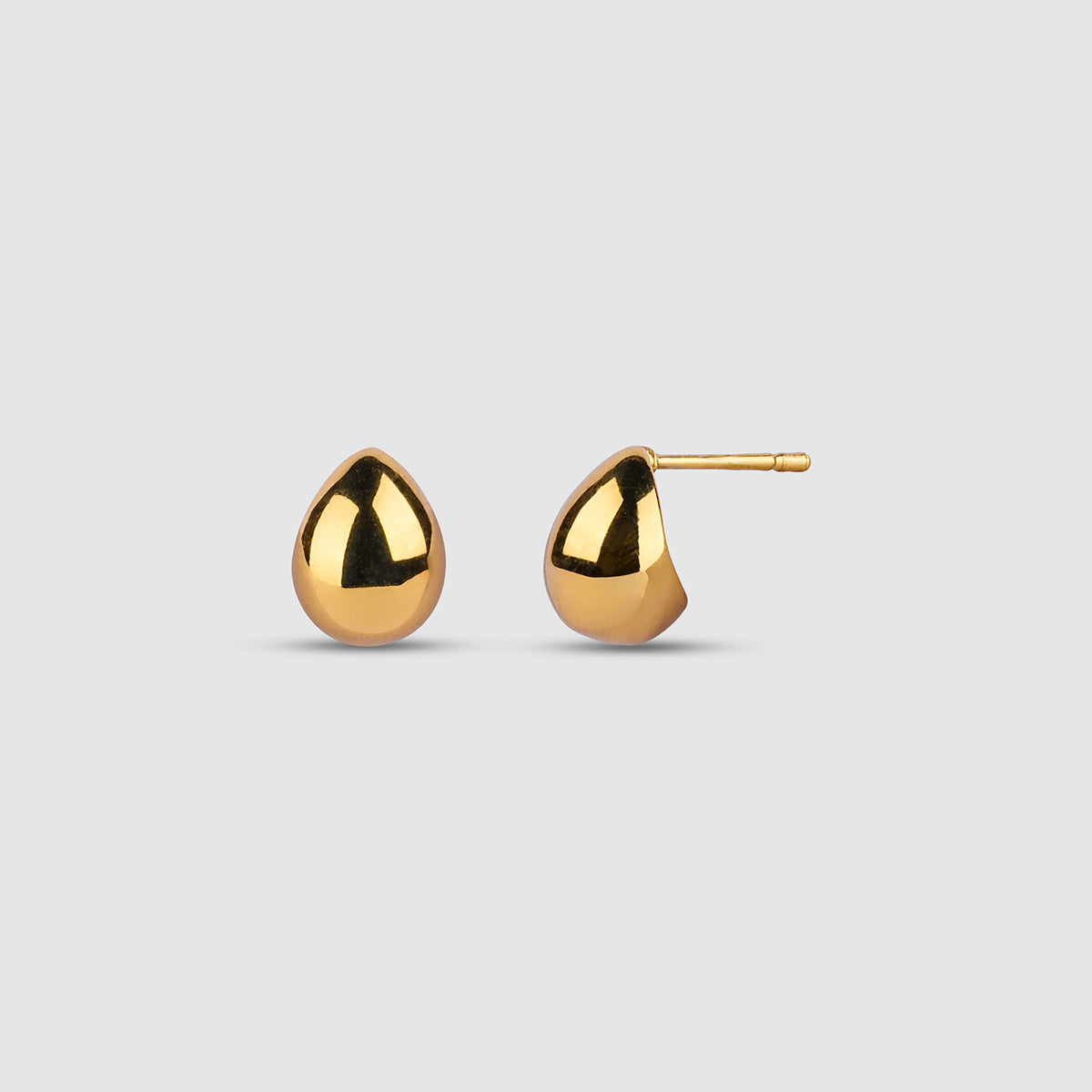 Teardrop Stud Earrings